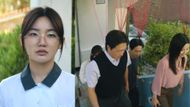 Seon-a saw the lines with her glasses (Image via Wavve)
